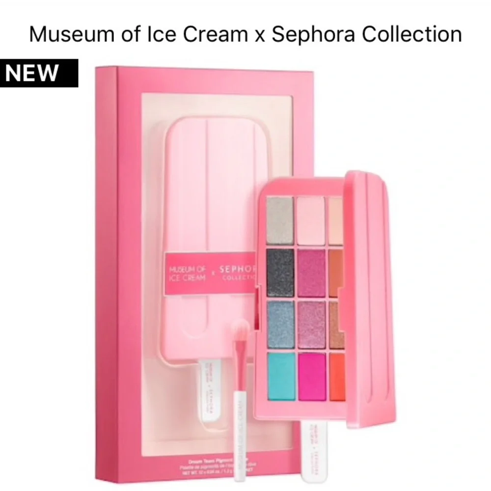NWT - Sephora Limited Edition Museum of Ice Cream Eyeshadow Palette